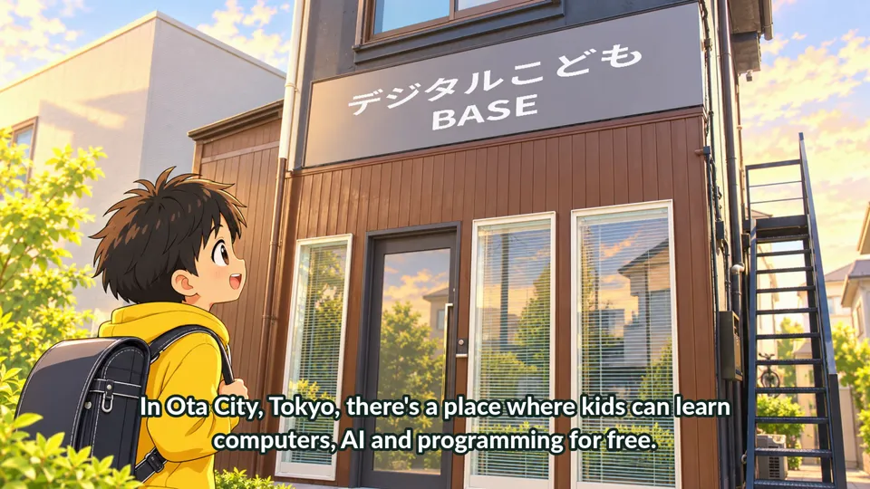 Digital Kodomo BASE introduction video (animated)