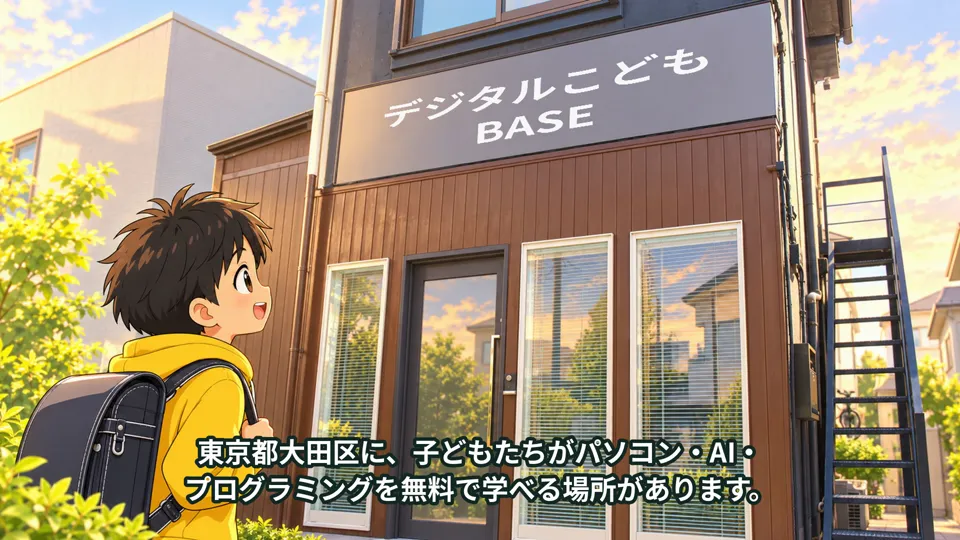 デジタルこどもBASE 団体紹介動画（アニメ版）
