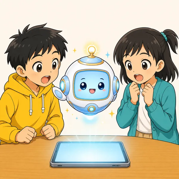4コマ「AIってなんだろう」の2コマ目