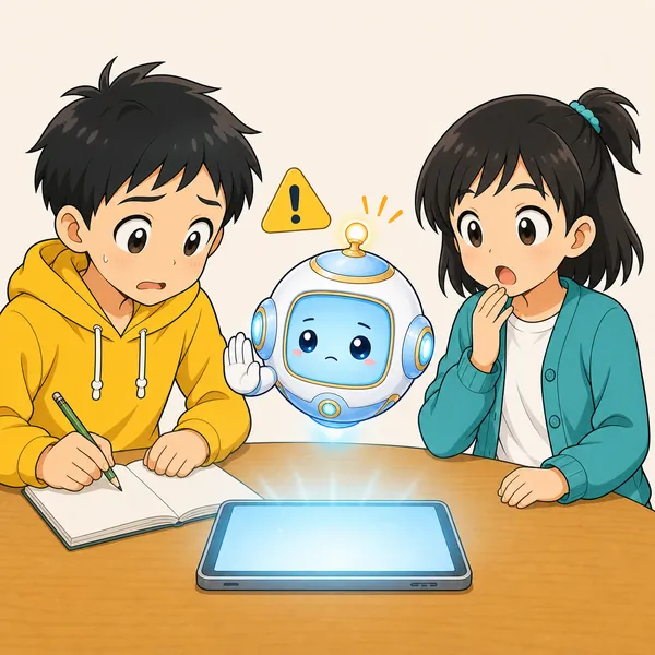 4コマ「AIってなんだろう」の3コマ目