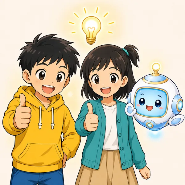 4コマ「AIってなんだろう」の4コマ目