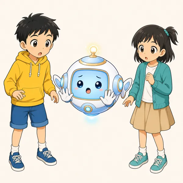4コマ「AIは まちがえる」の2コマ目
