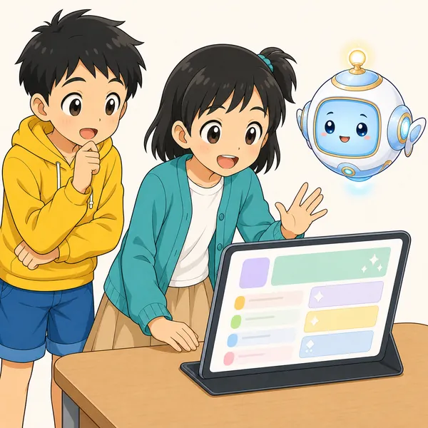 4コマ「上手な たのみ方」の3コマ目