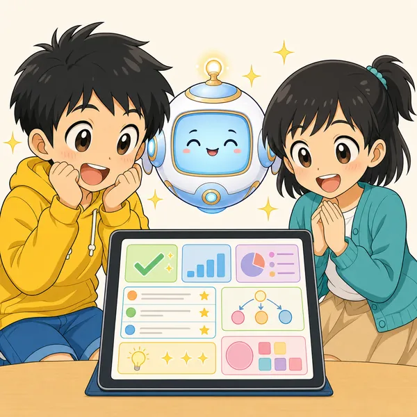 4コマ「上手な たのみ方」の4コマ目
