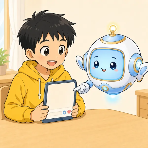 4コマ「ネットでもありがとう」の2コマ目