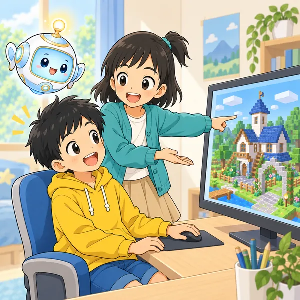 ミオが、それは作る行為だと指摘している