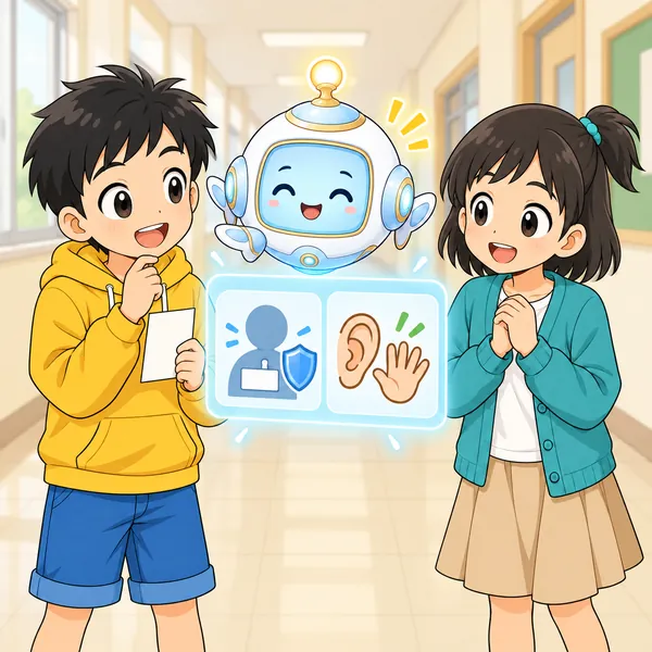 アイが、名前を出さずに相談する・まず聞いてもらう、といった頼み方を見せている
