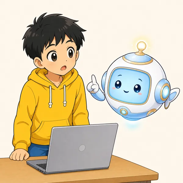 4コマ「機器を大切に」の2コマ目