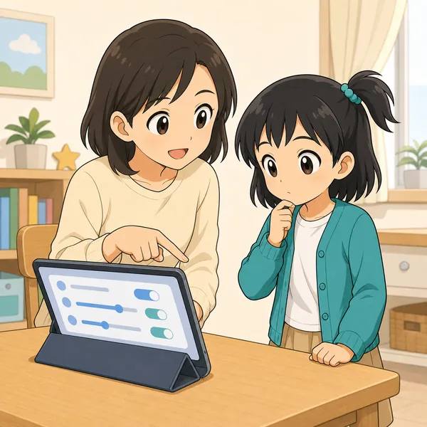 4コマ「見ていいサイト」の3コマ目