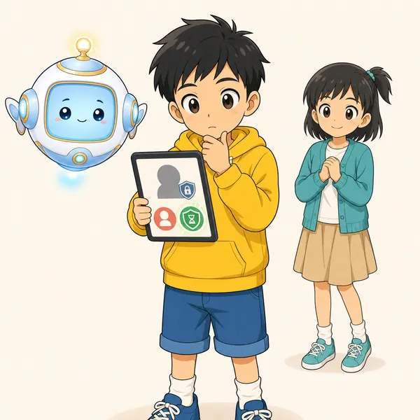 4コマ「その申請、ほんとに友だち?」の4コマ目