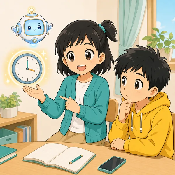 4コマ「返事は すぐじゃなくていい」の3コマ目