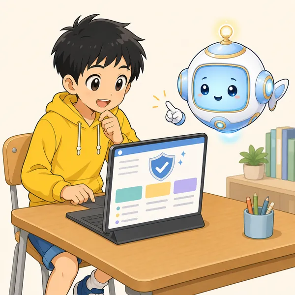 4コマ「一次情報を見る」の3コマ目
