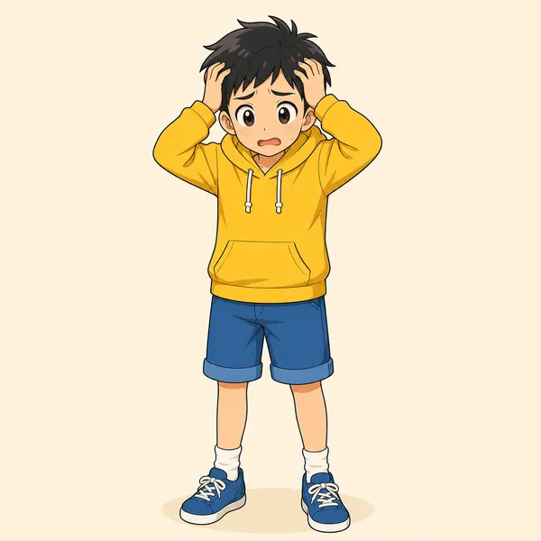 4コマ「アイデアは “困った”から」の1コマ目