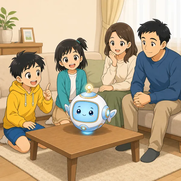 4コマ「家のネットのルール」の1コマ目