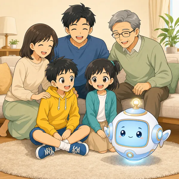 4コマ「家のネットのルール」の4コマ目