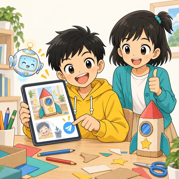 ハルがその投稿を消して、代わりに自分の作った作品を投稿している