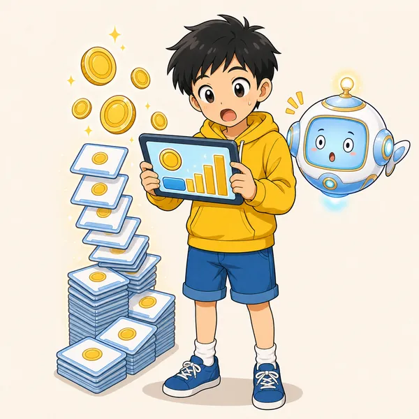 4コマ「課金は“くり返し”が危ない」の2コマ目