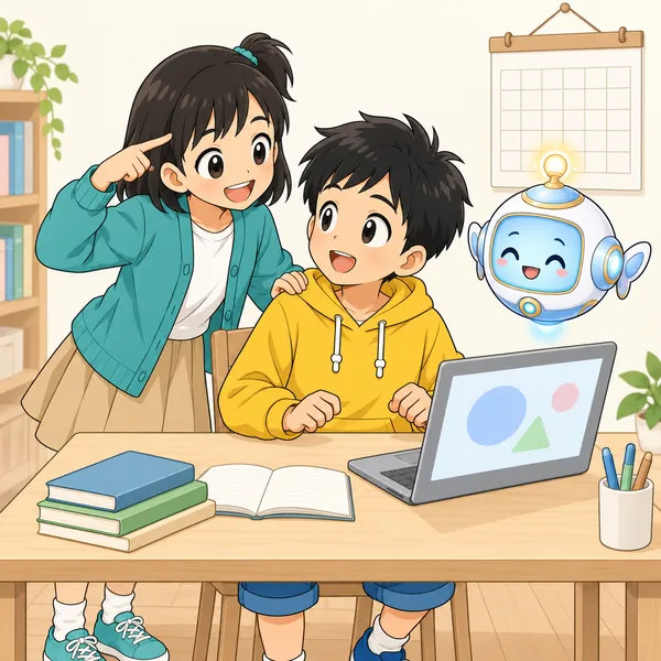 ミオが、覚えたことは消えないと話している