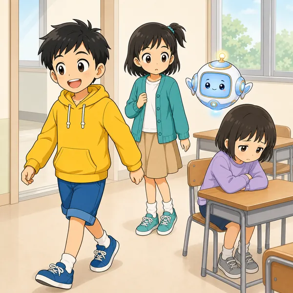 ハルは気づかず通り過ぎようとしている