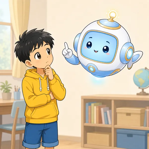 4コマ「気持ちはAIに作れない」の2コマ目