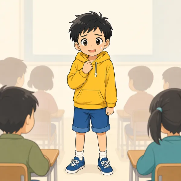 4コマ「間違いは“直すサイン”」の1コマ目