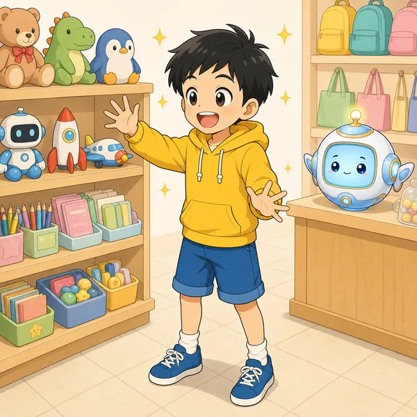 4コマ「“ほしい”と“いる”を 分ける」の1コマ目