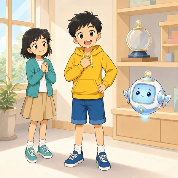 4コマ「“ほしい”と“いる”を 分ける」の4コマ目