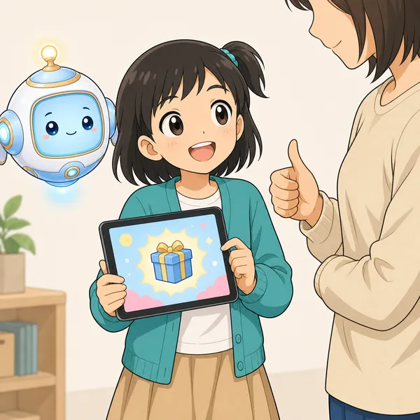 4コマ「「無料」「あたり」に注意」の3コマ目