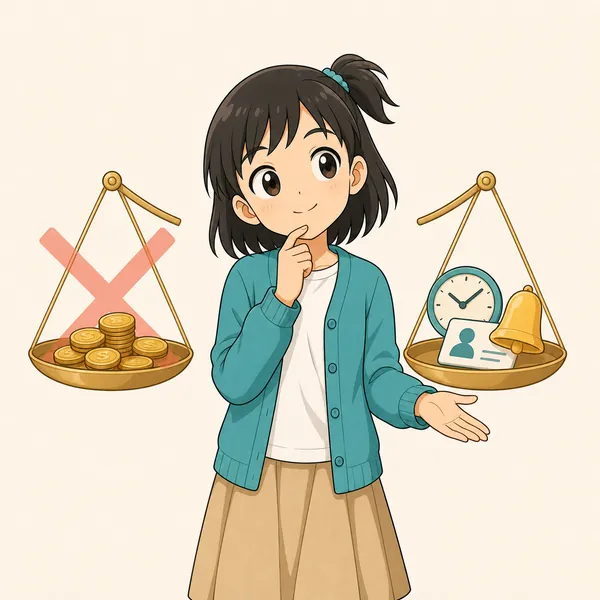 4コマ「「無料アプリ」は本当に無料?」の3コマ目