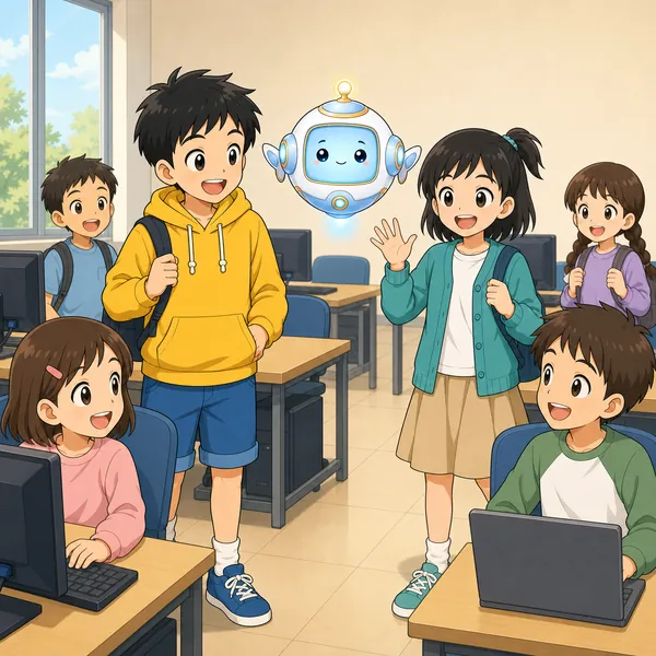 4コマ「放課後PCラボ」の1コマ目