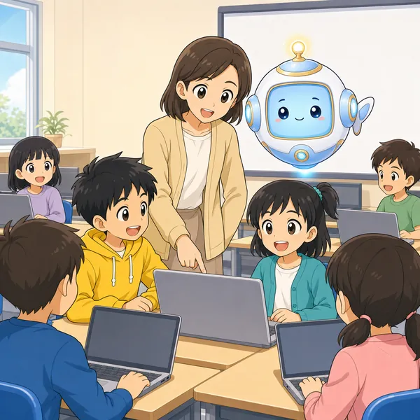 4コマ「放課後PCラボ」の2コマ目