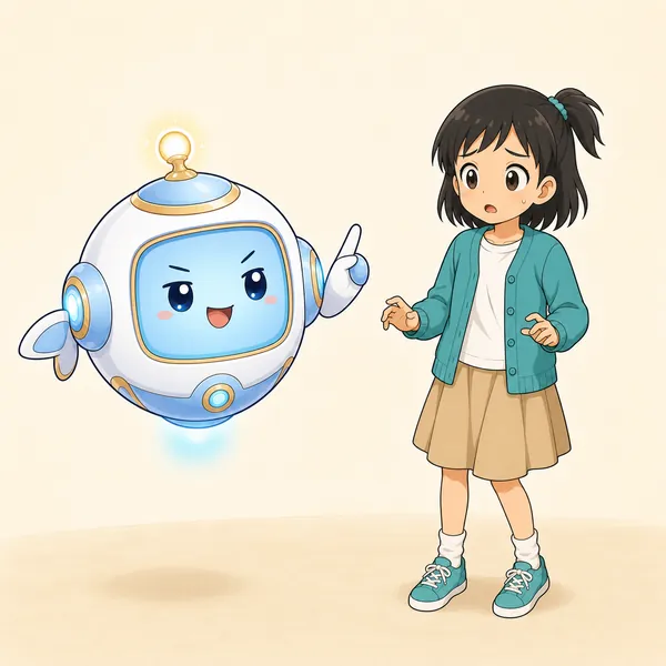4コマ「AIが失礼なことを言ったら」の1コマ目