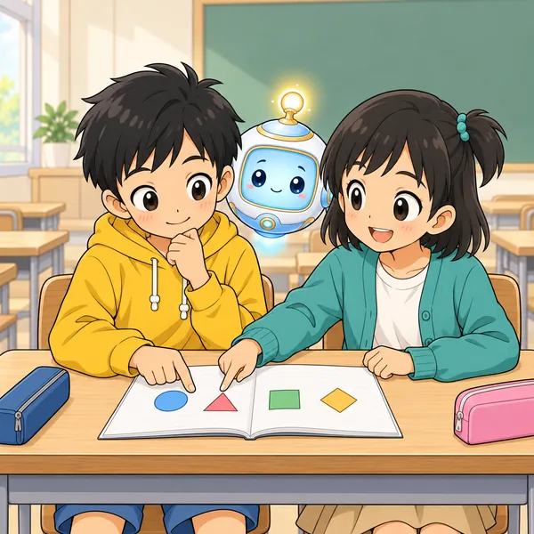 休み時間。ミオが、どこまで分かっているかを一緒に整理している