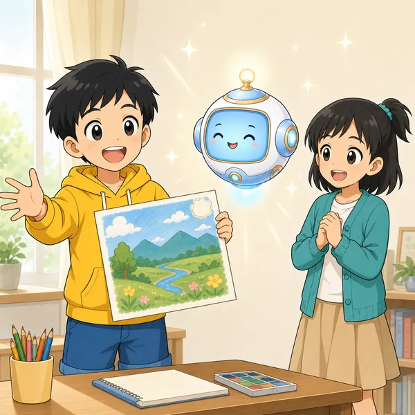 4コマ「使ったら正直に」の4コマ目