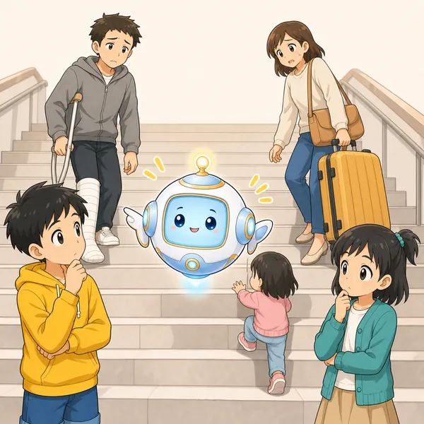 4コマ「違う立場を 想像する」の2コマ目