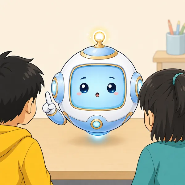 4コマ「AIは確かめる」の2コマ目