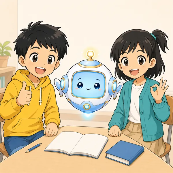 4コマ「AIは確かめる」の4コマ目