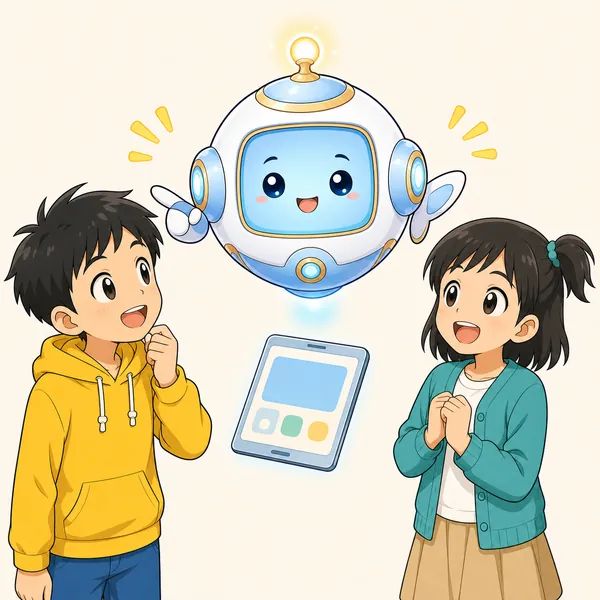 4コマ「ネットでも親切に」の2コマ目