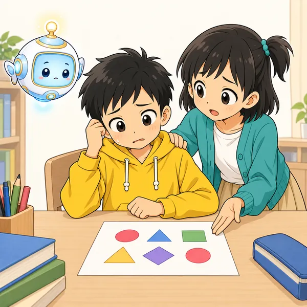 ミオが、本当に大丈夫かとたずねている