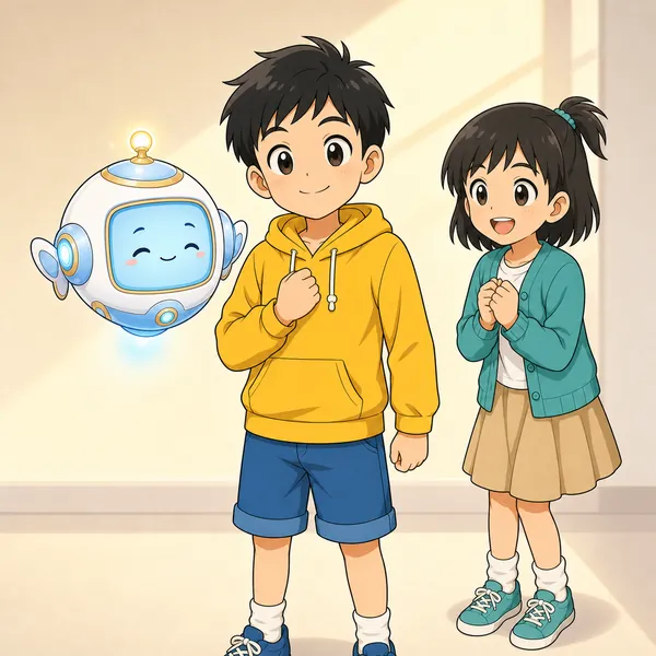 4コマ「悪口に 負けない」の4コマ目