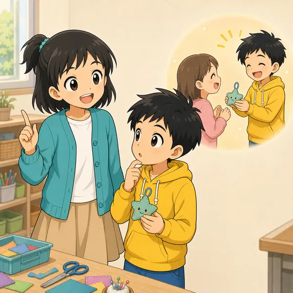 4コマ「役に立つこと から」の3コマ目