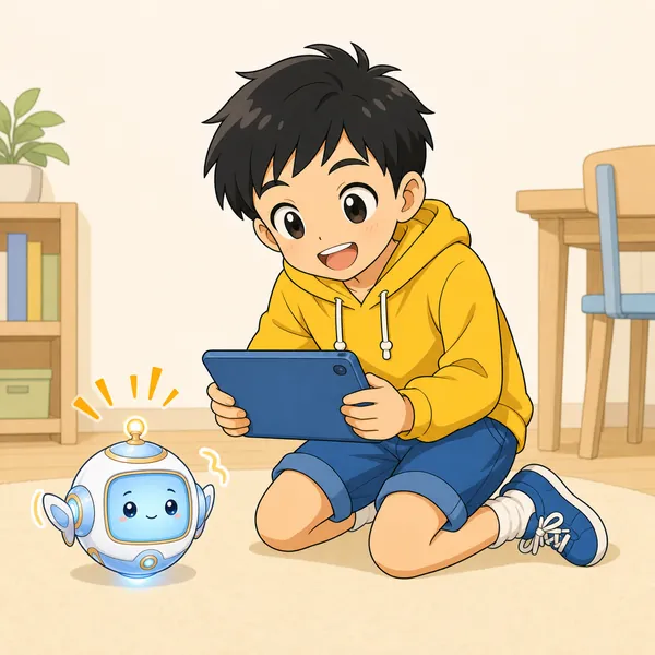 4コマ「約束の時間を守る」の1コマ目