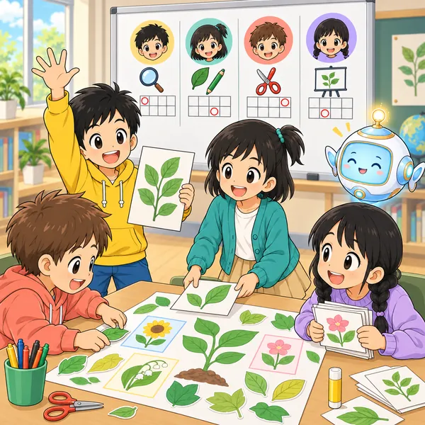 数日後。それぞれが自分の分を持ちより、作業が進んでいる