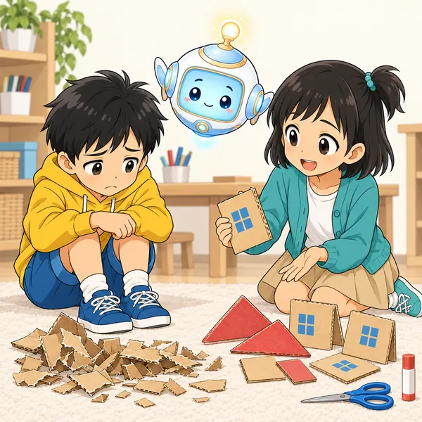 ミオが、やり直せる所と直せない所を分けて考えようとしている