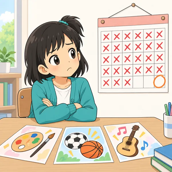 ミオが何日も考えているうちに、見学の期間が過ぎそうになっている