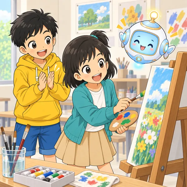 ミオが実際にやってみて、思いがけず夢中になっている