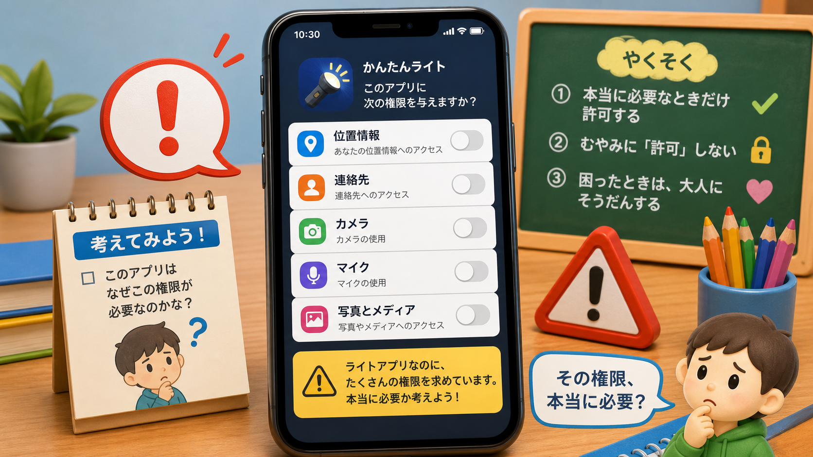 アプリ権限