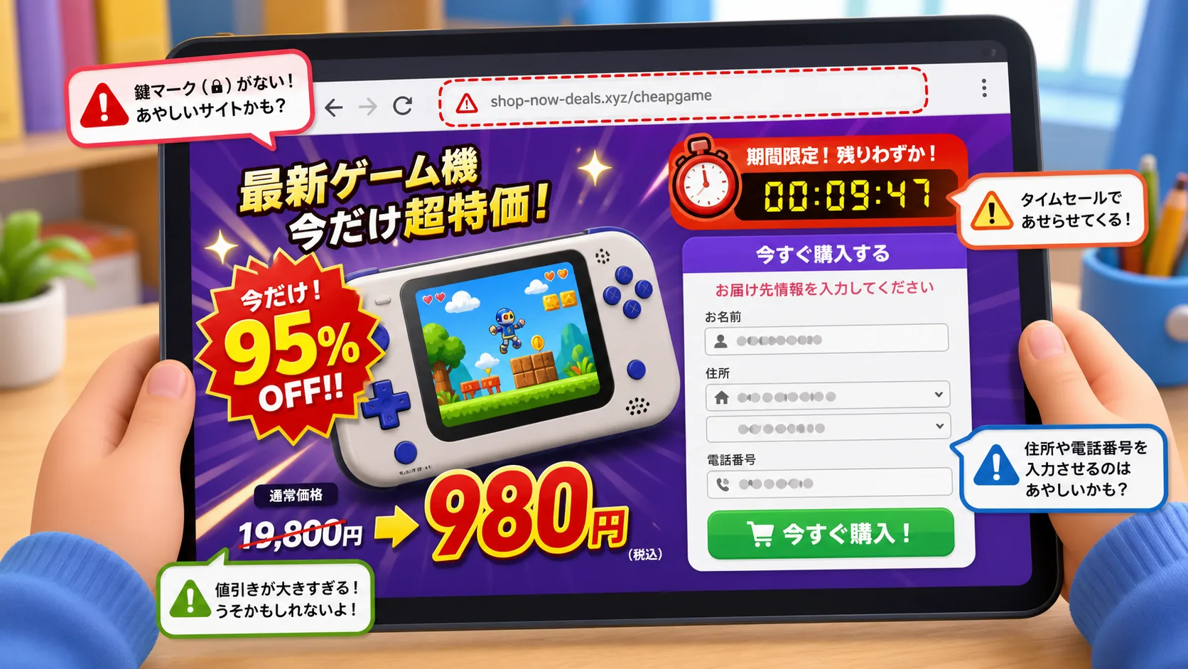 安すぎる広告