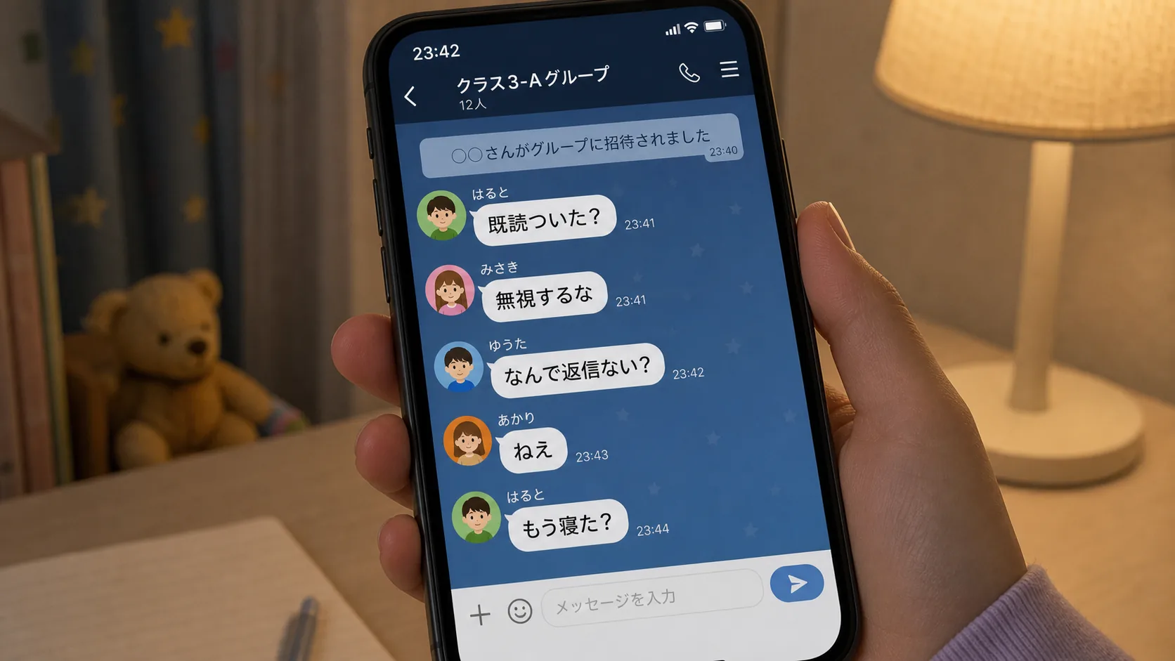 LINEとグループチャットの作法