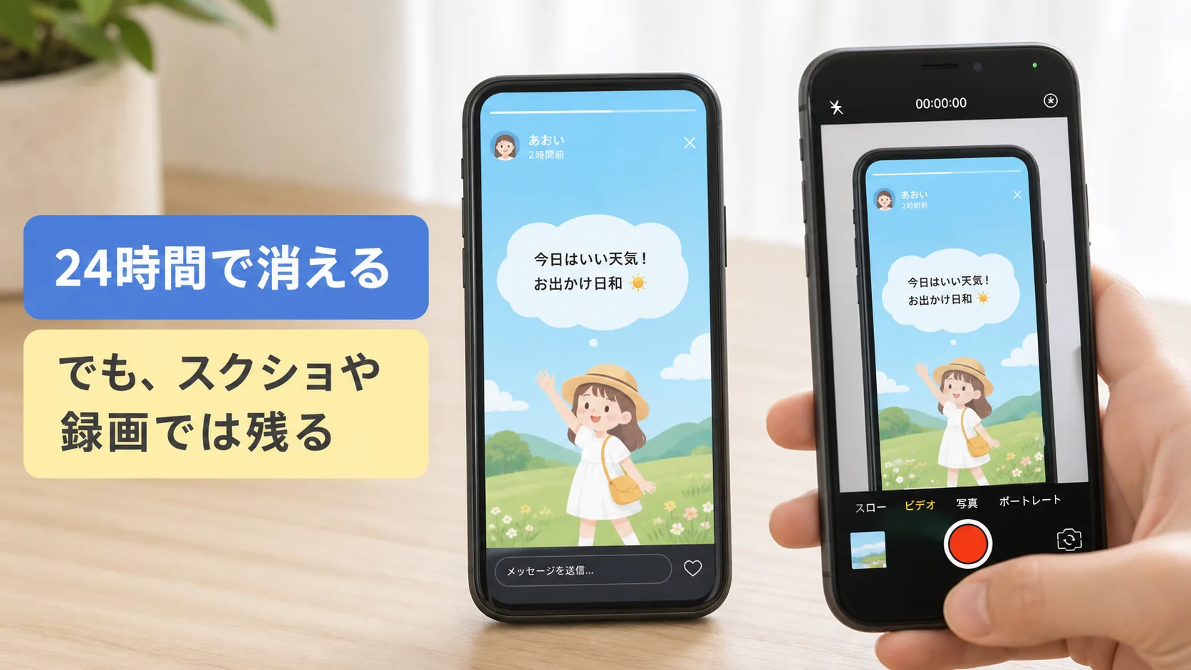 ストーリーは消えない